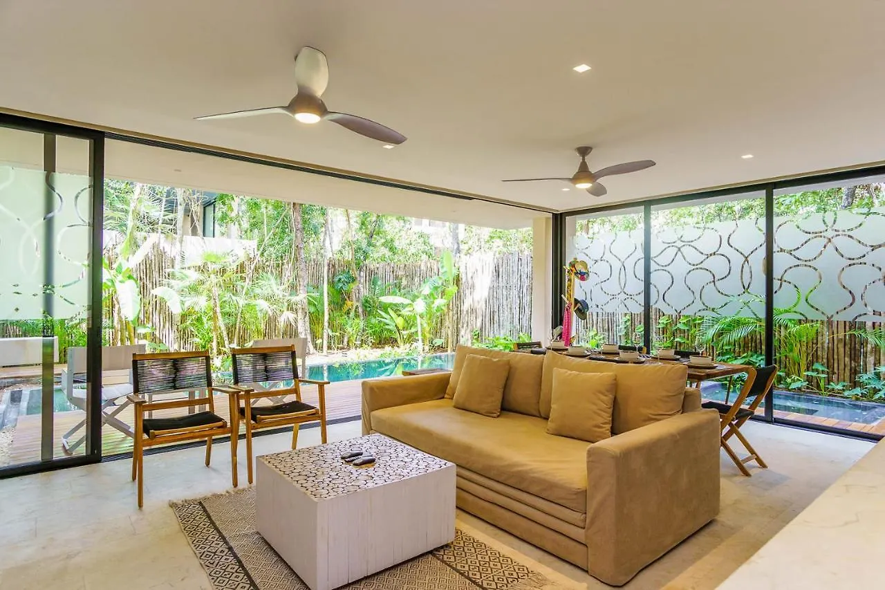 Gorgeous Flowy Space With Wrap-Around Private Pool Tulum 0*,